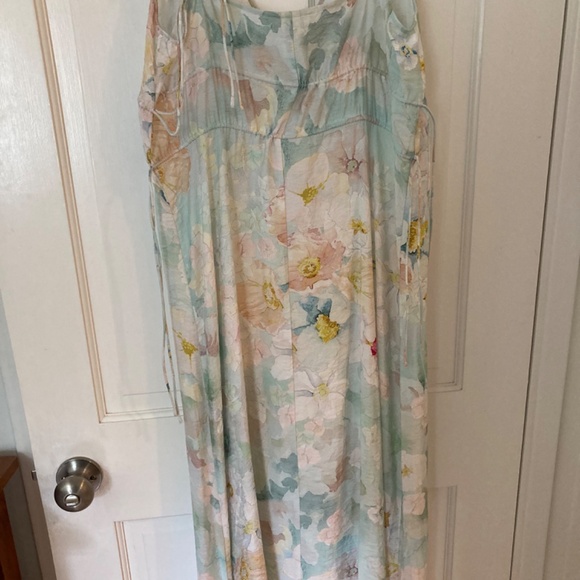 H&M long colorful slip lightweight dress - size Small - Picture 5 of 7
